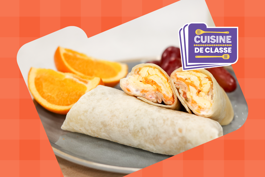 Burrito petit-déjeuner 