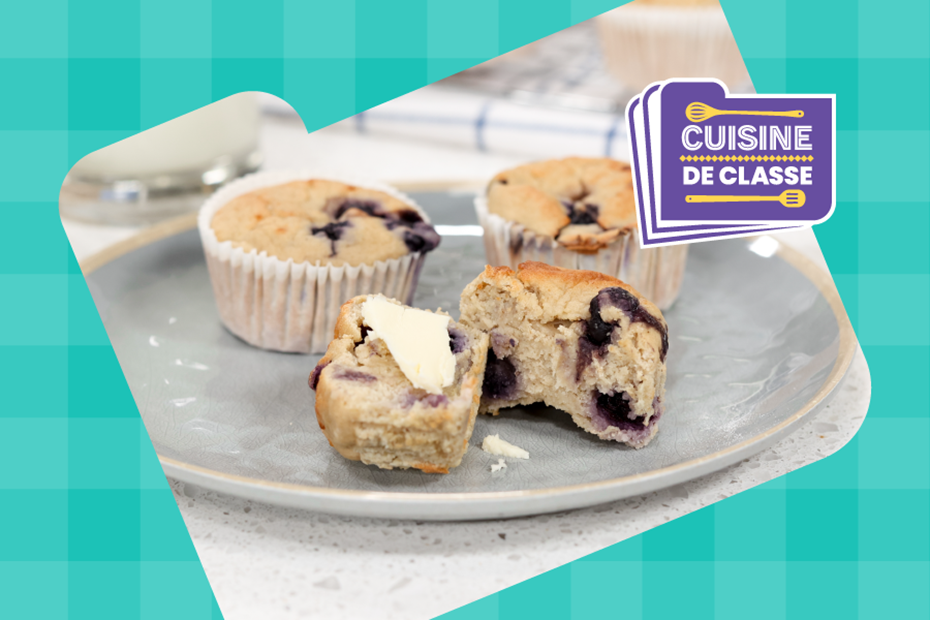 Muffins au mélangeur 