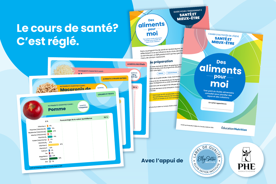 Des aliments pour moi