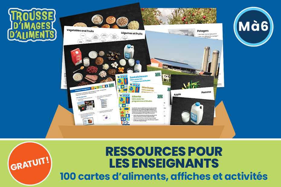 Trousse d’images d’aliments: Commandez ici