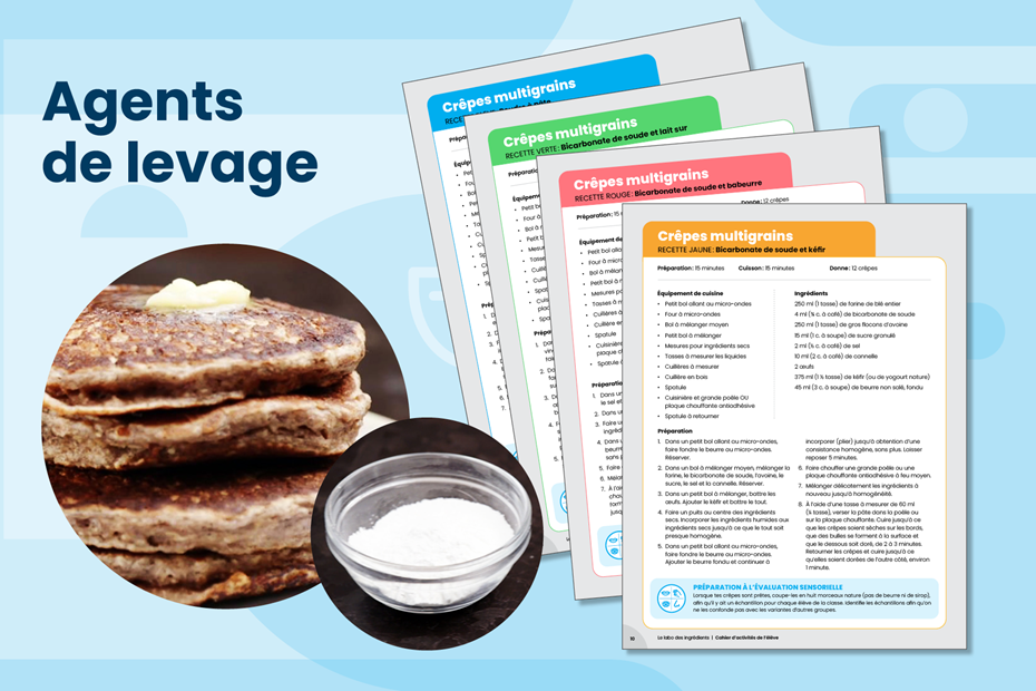 Le labo des ingrédients : Leçon 2 – Élevez le niveau de vos recettes