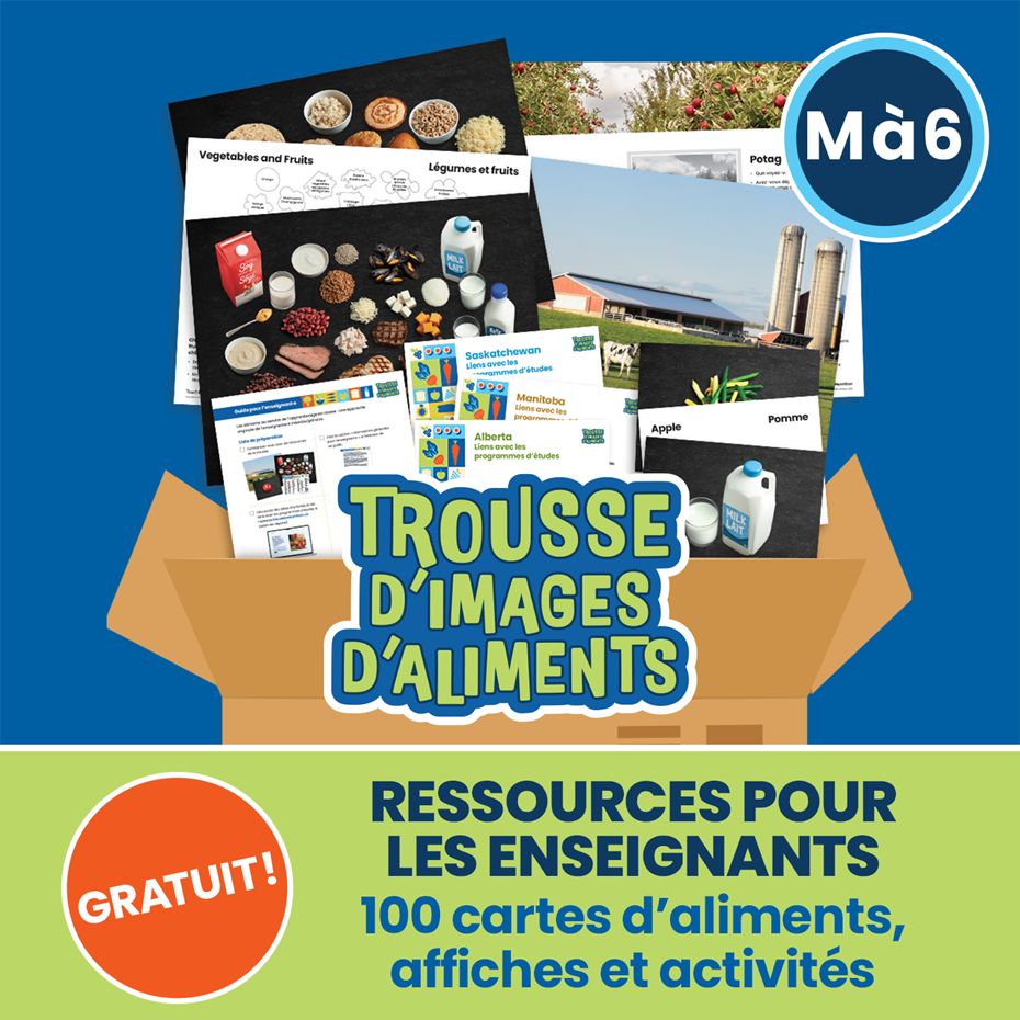 Trousse d’images d’aliments: Commandez ici