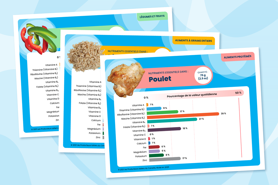Des aliments pour moi leçon 2 : À la découverte de la variété