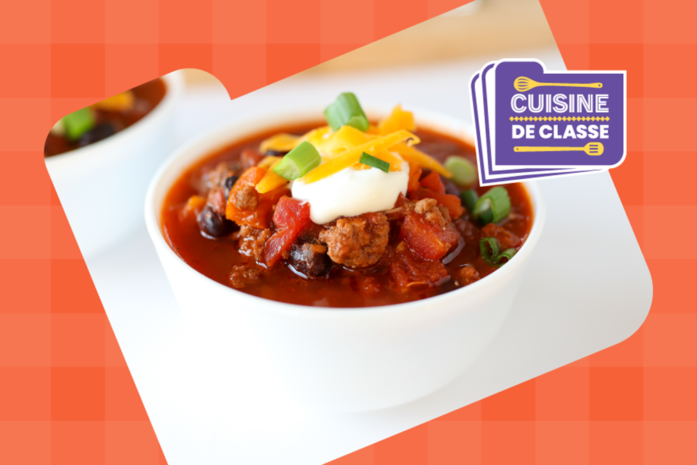 Chili à la mijoteuse