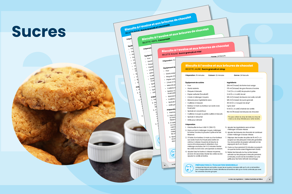 Le labo des ingrédients : Leçon 3 – Le sucre, plus qu’une histoire de goût