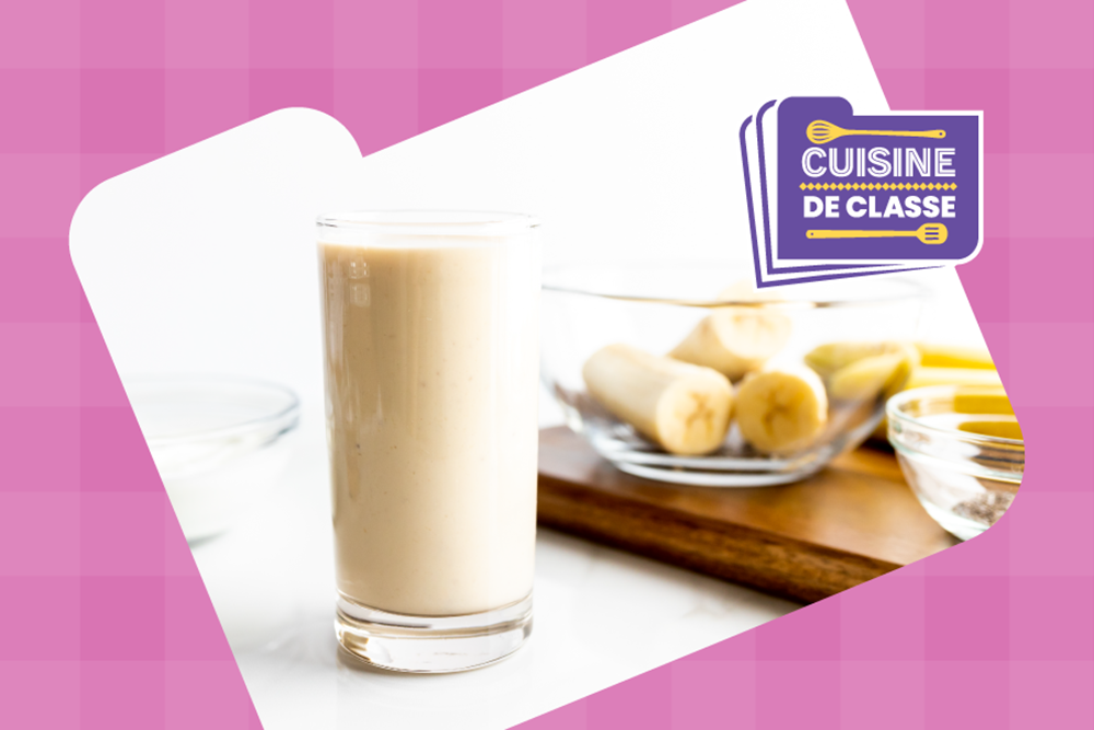 Banane et beurre d’arachides